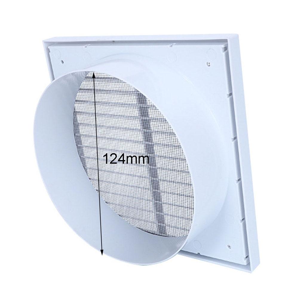 White Grille Air Outlet 100MM/125M/150MM Auxiliary Materials
