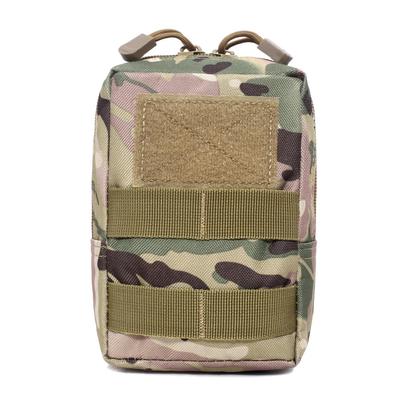 CAMO Tactical MOLLE Bag: EDC, First Aid, Emergency, Military Fan Accessory, Outdoor Tool Kit, Tactical Waist Bag.