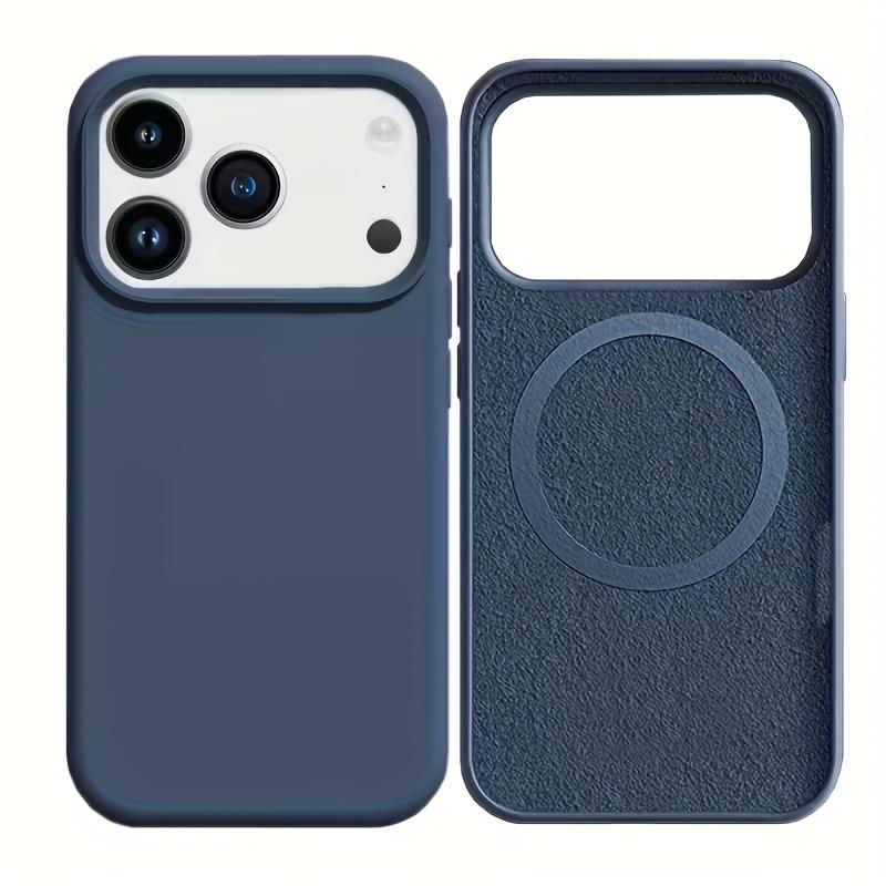 Liquid Silicone Phone Case For For Iphone 17 15 Pro Max Soft Cases For For Iphone 17 16 15 14 13 Pro Max Air For Magsafe Cover
