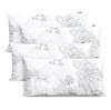 Anti-Allergy Pillow Microfiber Floral Silicone Various Sizes