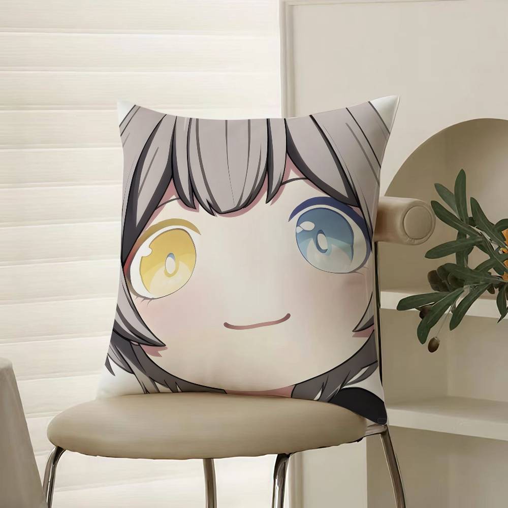 Anime Cartoon BanG Dream! It's MyGO!!-Cute Pillow Case Comfort Sofa Bed Silky elegant Invisible zipper Decorative cushion cover