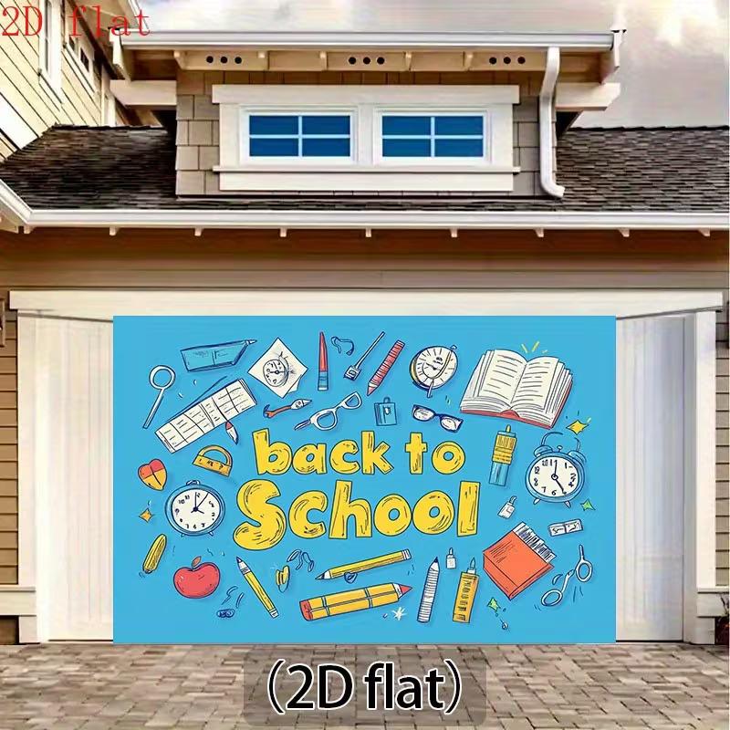 2D Back to School Classroom Decoration Photo Banner