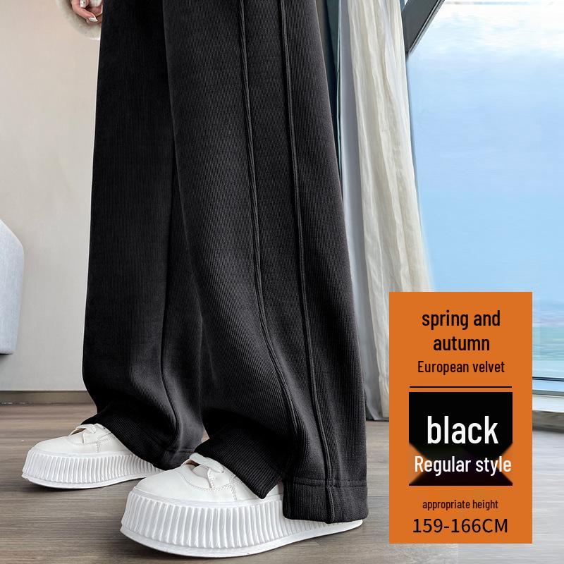 

Женские широкие брюки на флисовой подкладке – Уютные осенне-зимние повседневные варианты прямого кроя и для миниатюрных. XXL