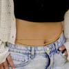 Sexy Waist Jewelry Belly Chain Wear Beach Bikini Body Jewelry Stainless Steel Gold Rope Chain Punk Jewelry for Women