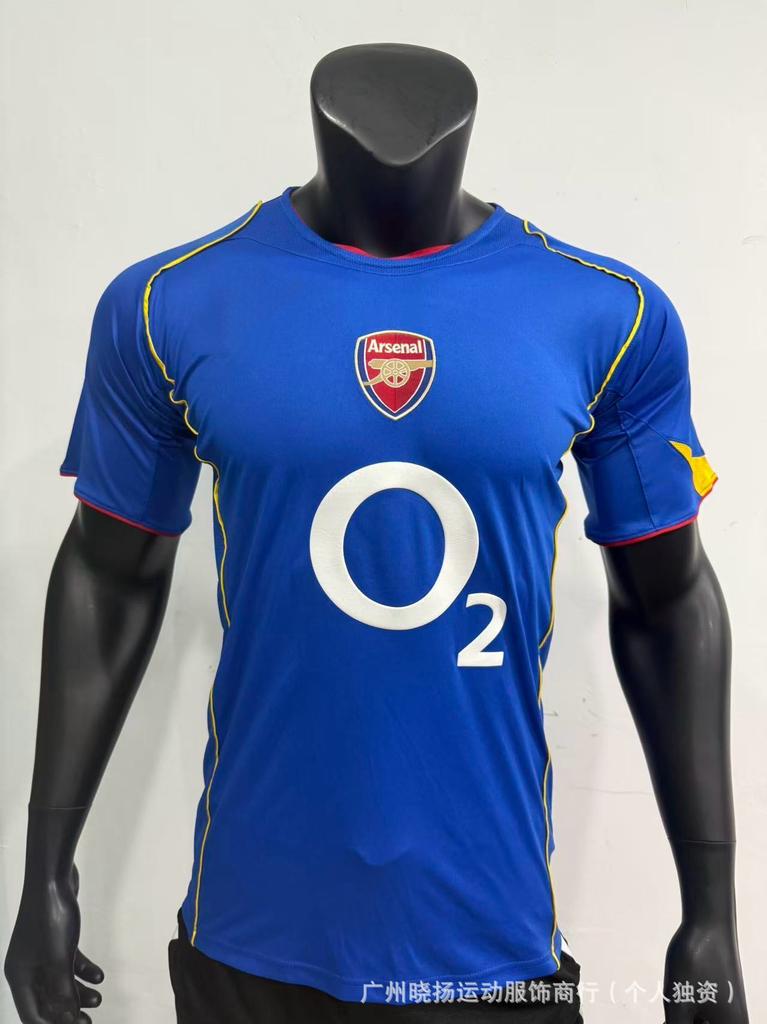 Vintage football jersey Manchester United Arsenal Chelsea Real Madrid short-sleeved jersey