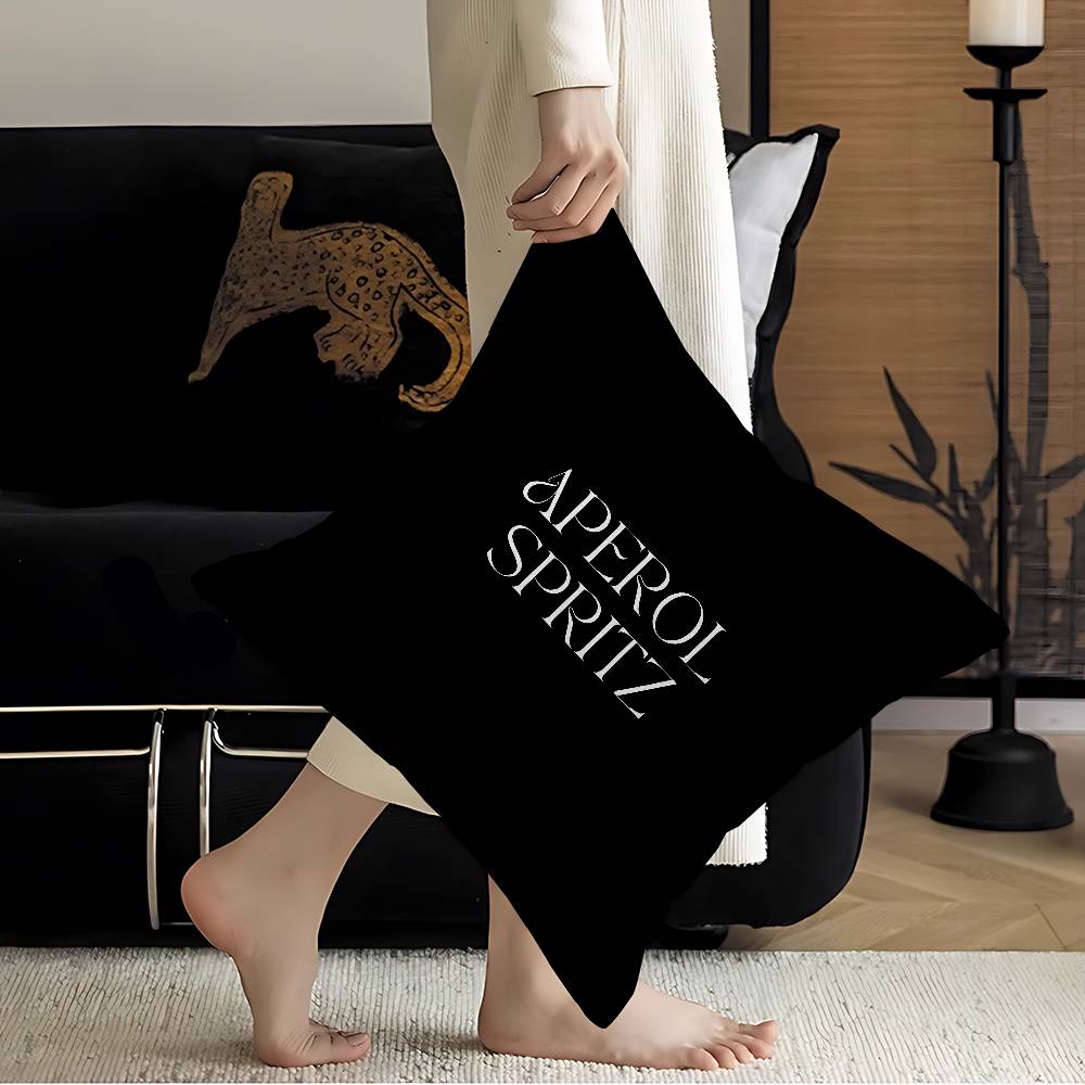 Brand A-Aperol S-Spritz Lucky Dragon Pillow Cover Sofa Cushion Cover Home Room Decoration Children Gift
