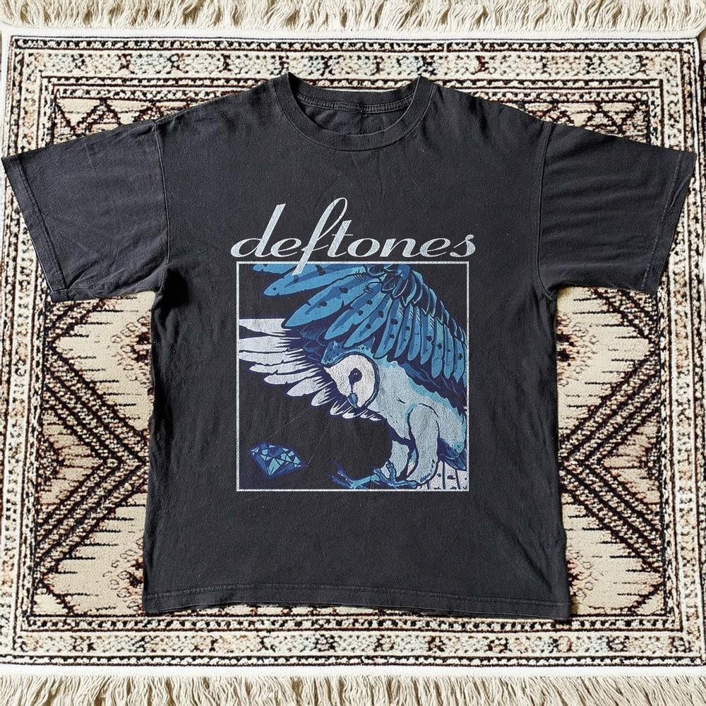 HOT NEW Deftones Diamond Eyes Black Cotton Tshirt Unisex T-Shirt XXL