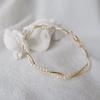 New natural freshwater pearl wrap bracelet, a fashionable and stylish design for layering