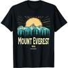Vintage Mount Everest Nepal Souvenir Hiking Sunset T-Shirt