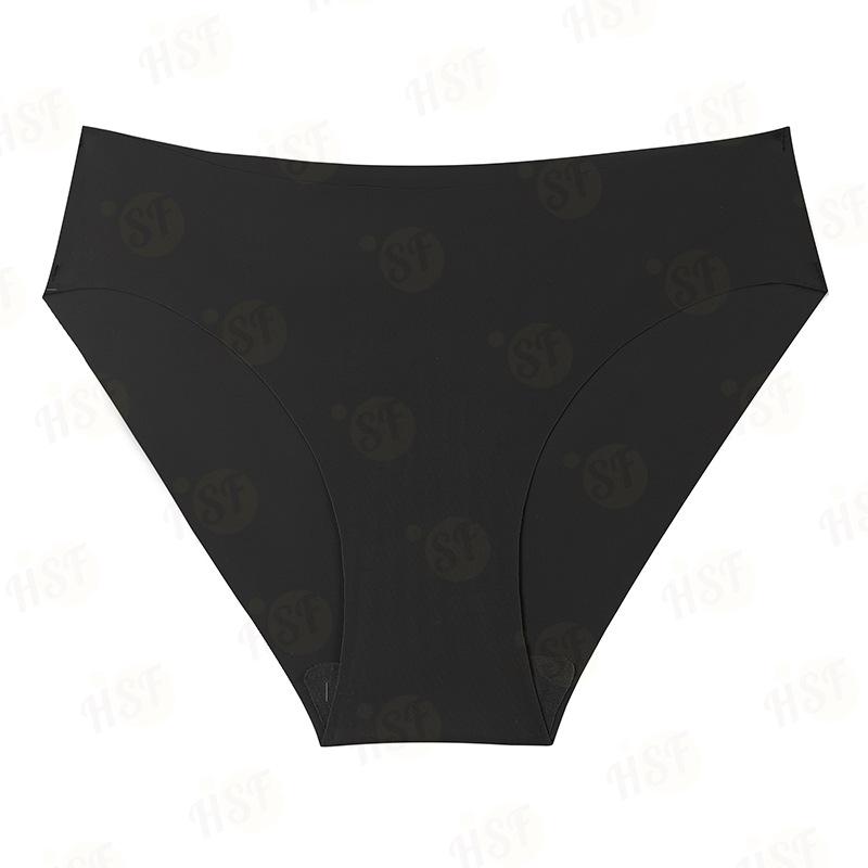 Женские летние тонкие новые сексуальные однотонные бесшовные в области талии трусы-треугольники S