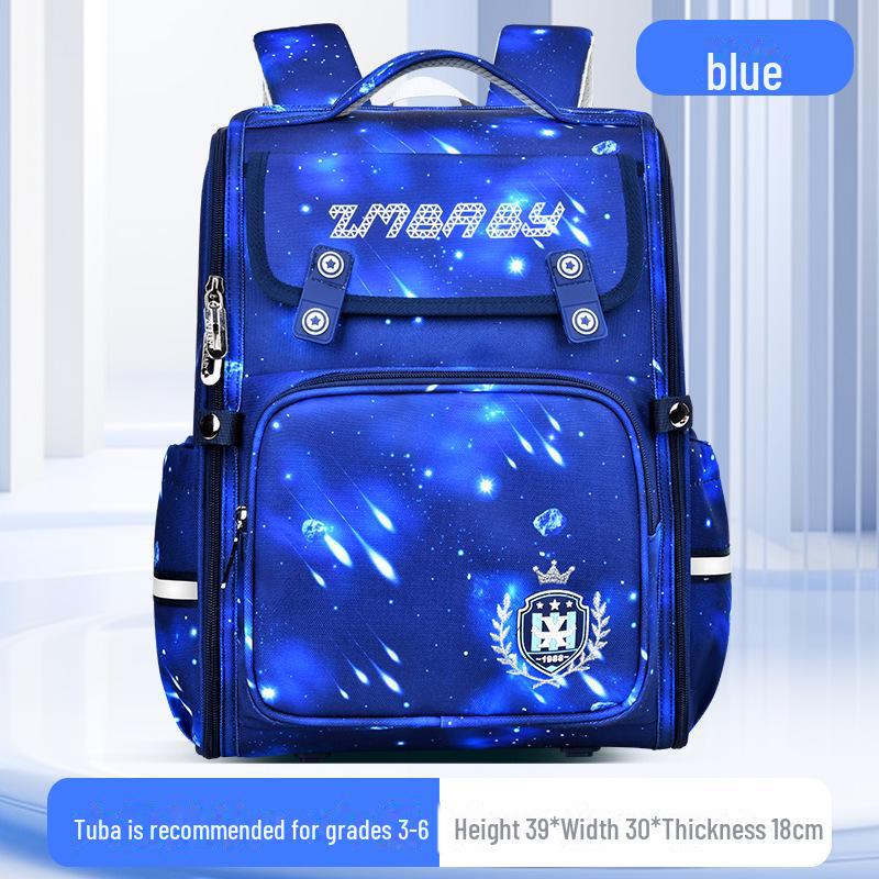 Kinderrucksack mit Cartoon-Motiv: Einteilig, großes Fassungsvermögen, für Jungen und Mädchen