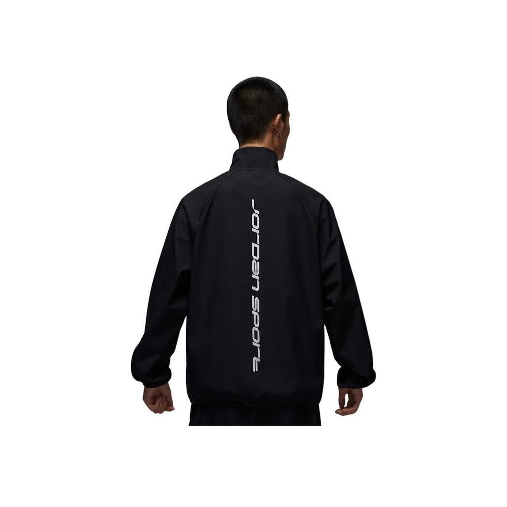 Jordan Sprt Jam Warm Up Comfortable Letter Stand Collar Zipper Jacket Men Jacket HF9886-011