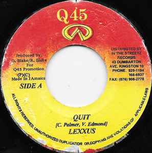 

7inch Record LEXXUS - Quit NONE Q45 2001 Jamaica Reggae, Ska & Dub Used