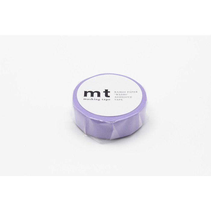 Masking Tape einfarbig - Lavendel - 1,5 cm x 7 m