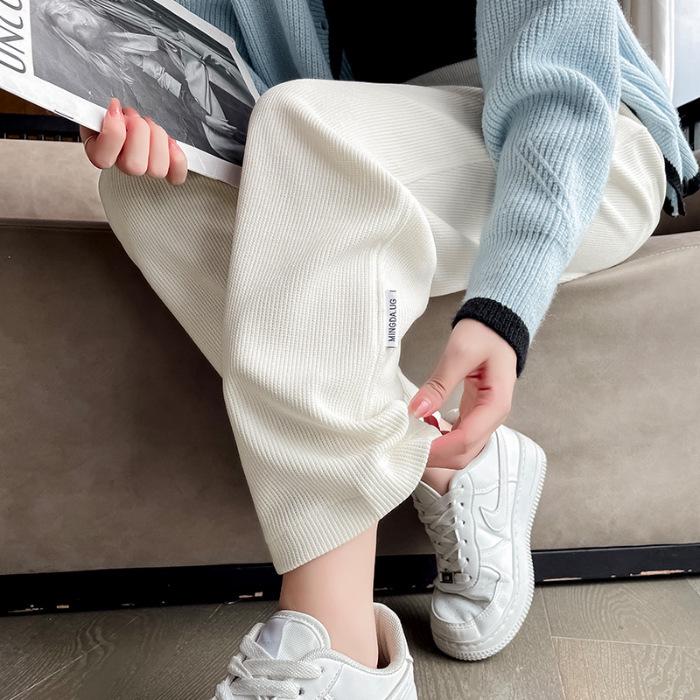 Pantaloni Harem Skinny pentru Femei - Elegante Picioare Drepte Înguste pentru Toamnă, Primăvară și Iarnă 2025