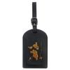 Men Women PU Leather Cute Luggage Tag Suitcase Address Label Baggage Boarding Bag Tag Name ID Address Holder Travel Accessorie