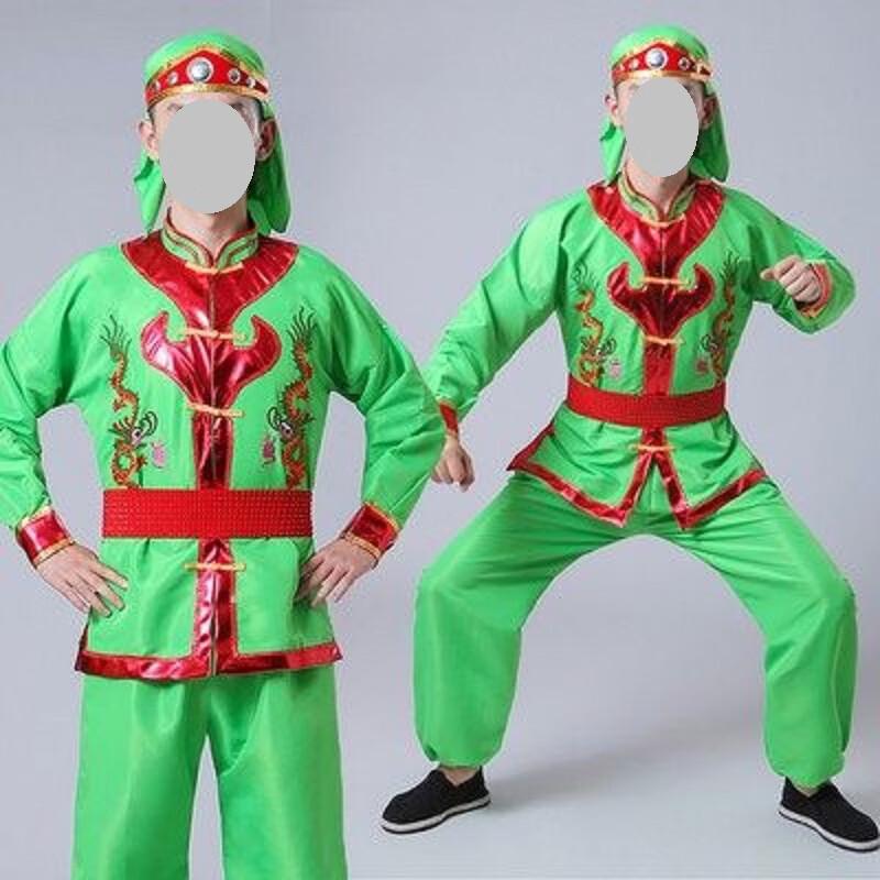 Jungle Fox Folk Performance Costume Set