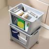 Leicht zu bewegender Rollcontainer, platzsparender Lagerwagen mit praktischem Home-Organizer-Container