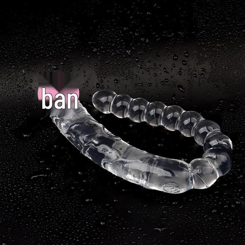 Dual Dragon Pearl Beads Double-Ended Massage Stick for Female & LGBTQ+ Masturbation