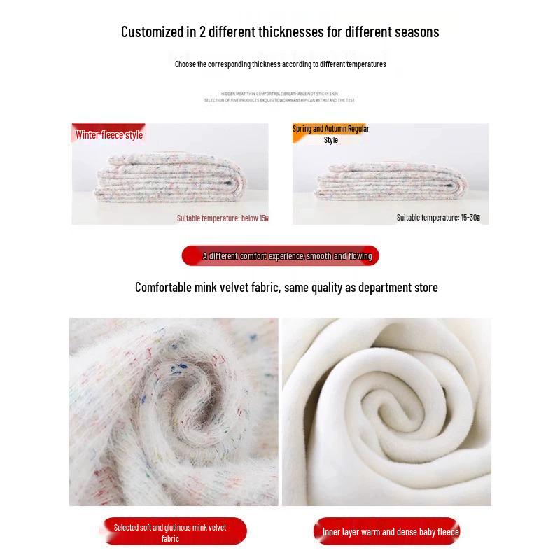 Petite Rainbow Polka Dot High Waist Fleece-Lined Wide-Leg Pants XS