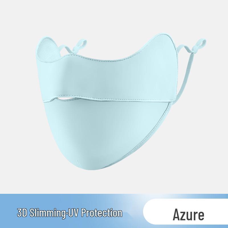 

Летняя легкая дышащая маска для лица с защитой от УФ-лучей и 3D-защитой глаз One Size