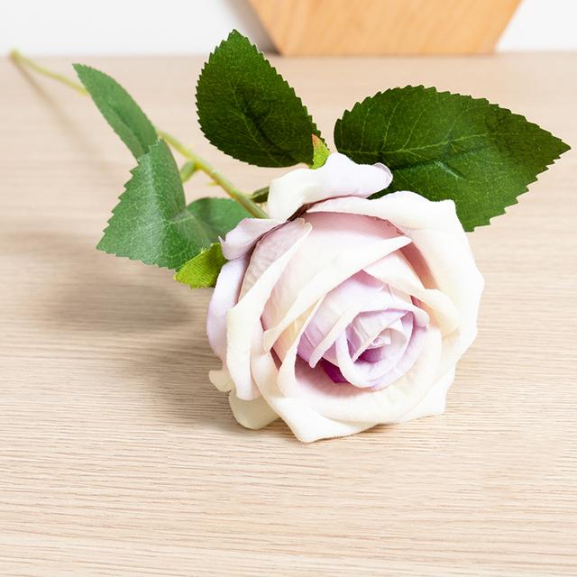 1pc /5pc Beautiful Silk Artificial Rose Flowers Wedding Home Table Decor Long Bouquet Arrange Fake Plant Valentine 'S Day Presents 