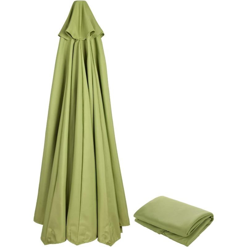 Thick and solid replacement awning for terrace umbrella, 3 m, with 8 whales (umbrella frame not included)
