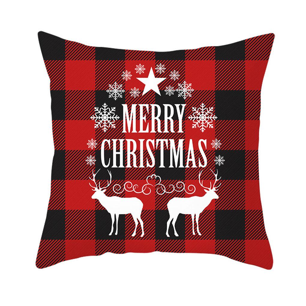 

Рождественская наволочка для подушки, рождественское украшение на свадьбу, наволочка для дома, дивана, автомобиля, гостиной, спальни, наволочка для подростков и взрослых