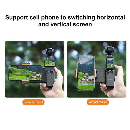 Handyhalter-Adapter Positionierung Multifunktional mit Präzisionsloch Aufbewahrungsbox Erweiterbar Mobiltelefon