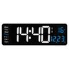 16" Nordic LED Digital Wall Clock with Large Screen Display, Model 6626 - Simple Living Room Décor.