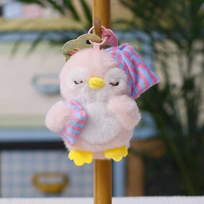 Plush Penguin Keychain With Pp Cotton Filling For Gift And Bag Decoration