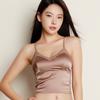 Silk World Fashion Versatile Skin Friendly Silk Bra Fashionable Interior with Mulberry Silk Sexy Back