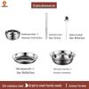 Jingzhou 304 Stainless Steel Camping Tableware Set