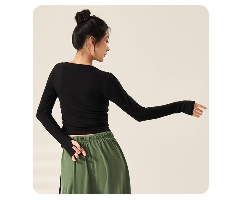 Chinesisches klassisches Ballett Moderner Tanz Schlankmachendes Oberteil für Damen