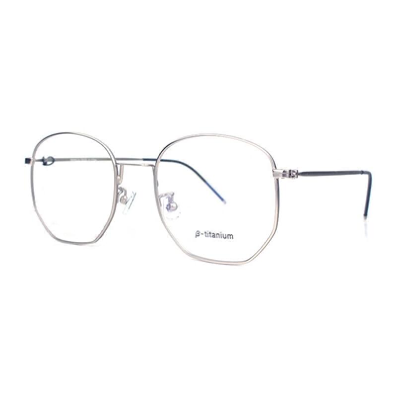 LKT_702 Beta Titanium Domestic Glasses Frame_Silver Silver