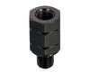 Kitaco 0900-505-01103 Mirror Adapter, Black, 0.7 Inches (17 Mm), Reverse Screw 0.4 Inches (10