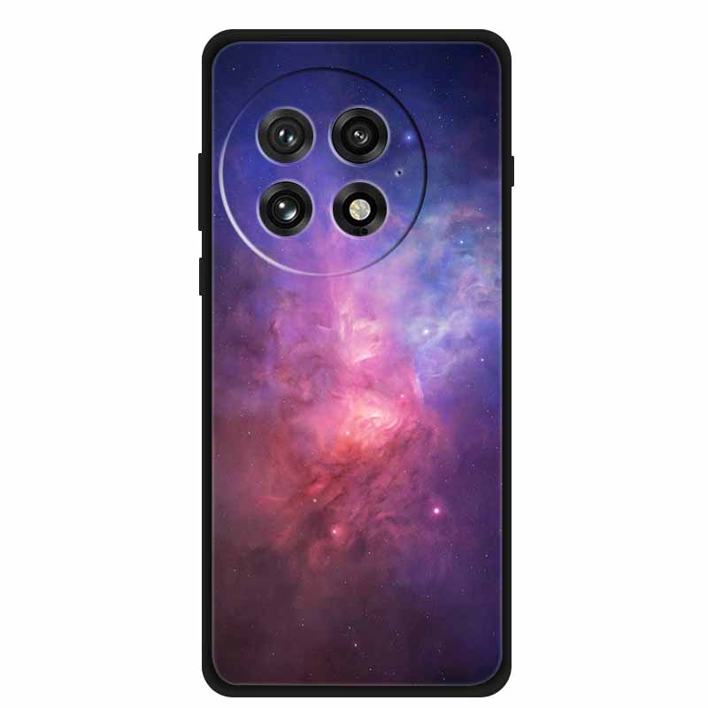 For OnePlus 13 5G Case Colorful Splicing Cartoon Soft Silicone Black Cover For OnePlus 13R 5G Fashion Capa 1+13 Protective Funda