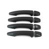 Car Decoration Carbon Fiber Door Handle Cover Trim For Citroen C4 MK1 Pallas Triomphe Quatre 2005-2009 Car Accessories Stickers