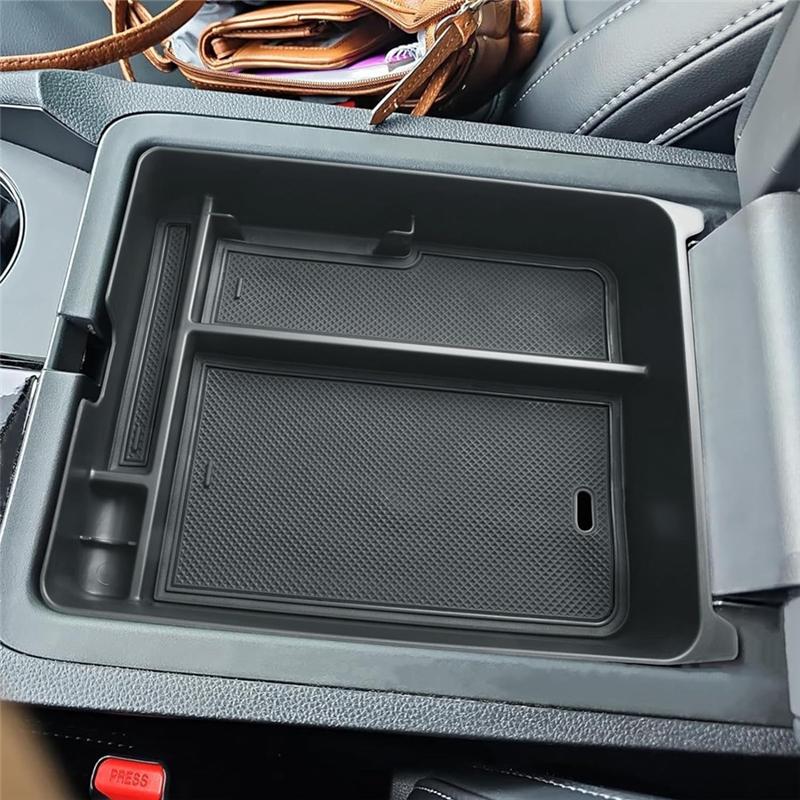 Center Console Organizer For Honda Pilot  2024 Accessories, Console Tray Armrest Container Storage Box