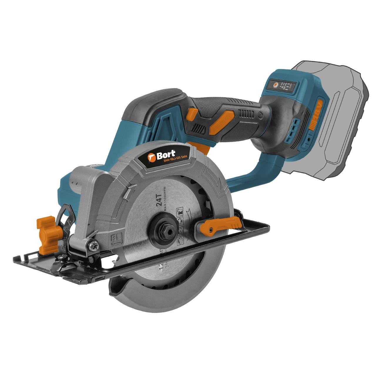 

Battery circular saw BORT BHK-18Li-125 Solo (without battery and charger)
