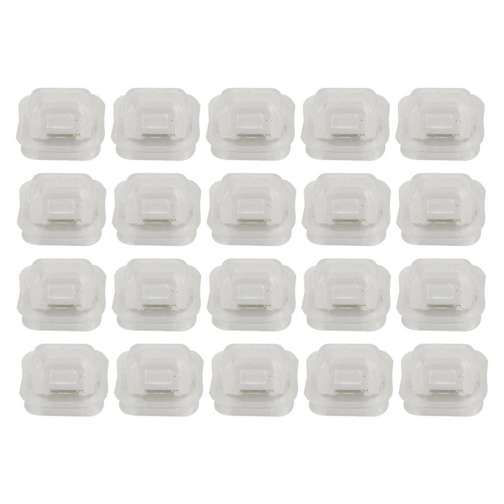 20X Car Door Sill Kick Plate Trim Strip Clips Door Trim Panel Clips 51471840960 For BMW E30 E32 E34 E36 E38 E39