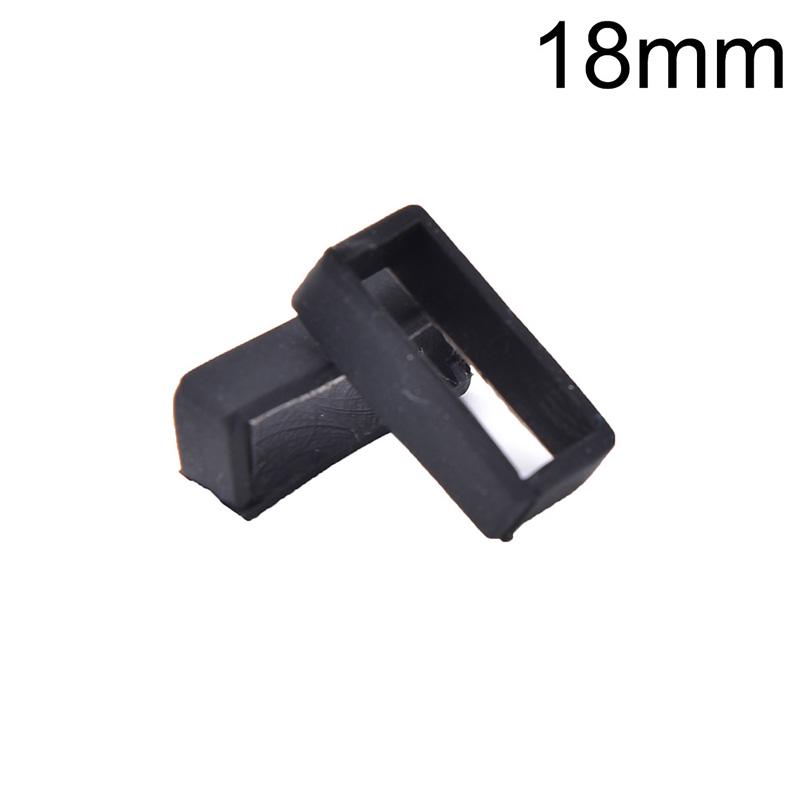 2 st Utsökt Portabel Klockband Ögla Rem Liten Hållare Lås Förvarare Universell 14mm-26mm Gummi Silikon