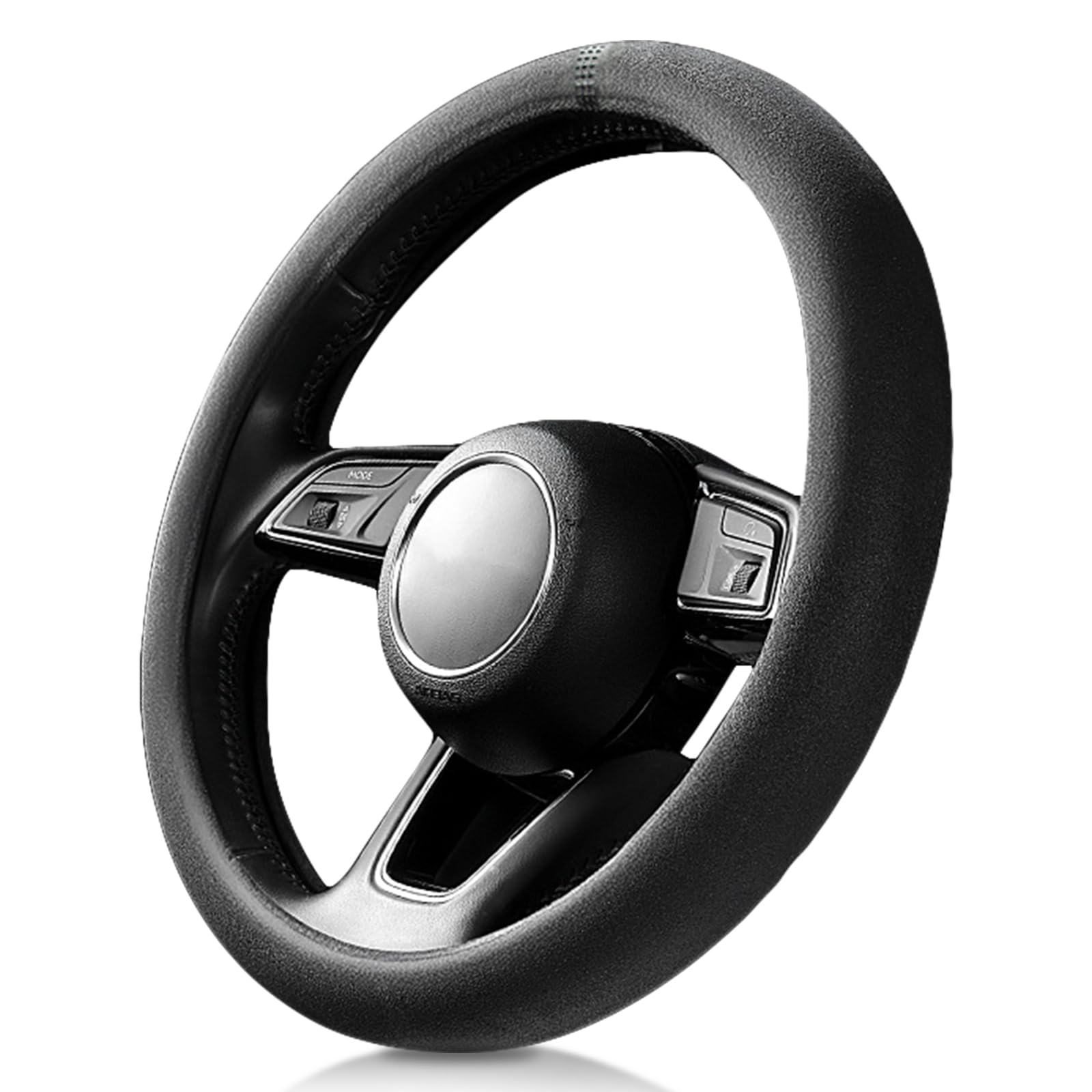 

Руль Meliore Средний Для Обычного Легкого Пятна Черная Обложка, Замша, Размер, 38 см, Автомобили, Автомобили, Автомобили, Противоскользящий, Предотвращение, чёрный