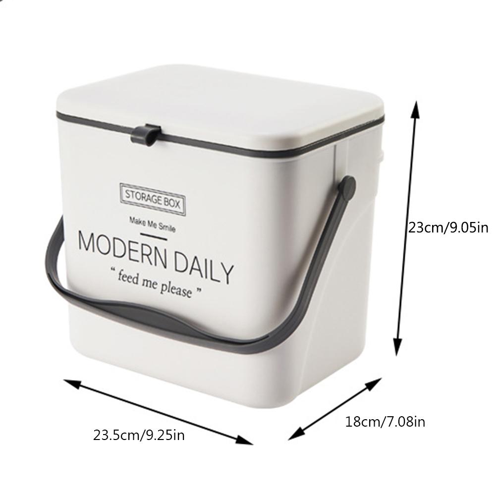 7/9.5/10/12L Trash Can with Lid Automatic Sensor Kitchen Trash Bin Footbed Mini Bin for Kitchen/Bedroom/Living Room/Office