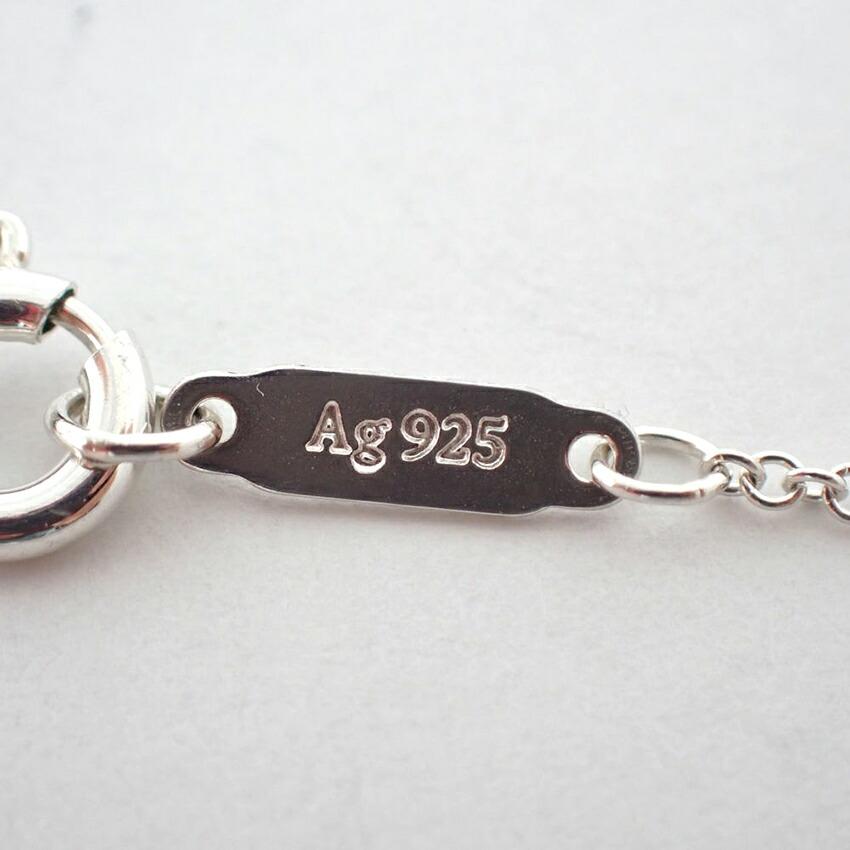 [Pre-owned] TIFFANY 925 Heart Key Pendant/Necklace/j111-89