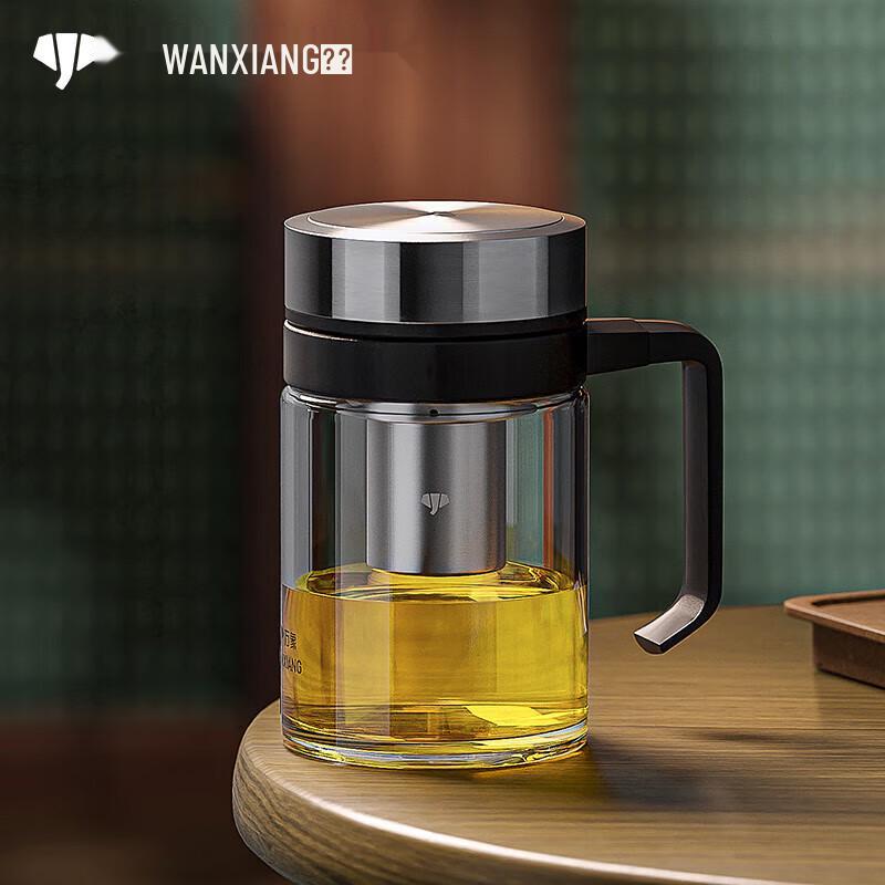 Vientiane U219 500ML Portable Glass Tea Bottle with Infuser