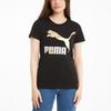 Puma Casual Sports Round Neck Short Sleeve T-Shirt With Print Women Tops Black 532282-51