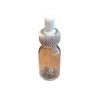 Diamond-Inlaid Frosted Glass Essential Oil Bottle with Rubber Dropper for Serums and Liquid Cosmetics.