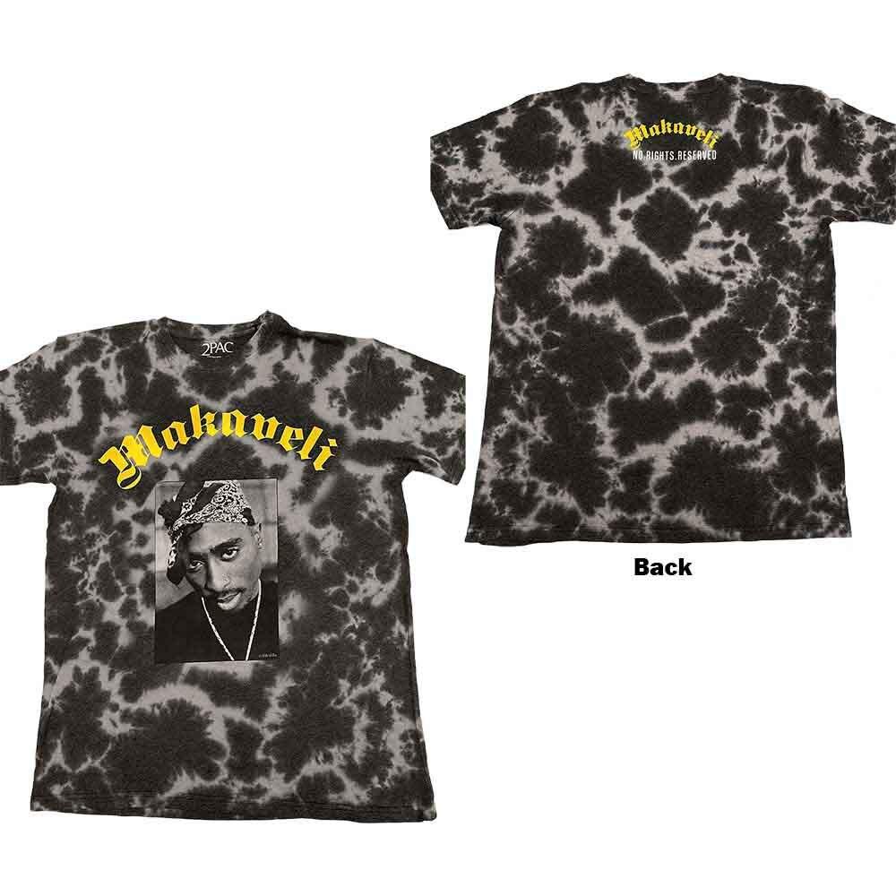 Tupac Makaveli T-Shirt Grey New Unisex T-Shirt M