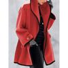 Damen Freizeit Woll Kapuzenmantel Herbst/Winter - Heiß verkaufende Modejacke